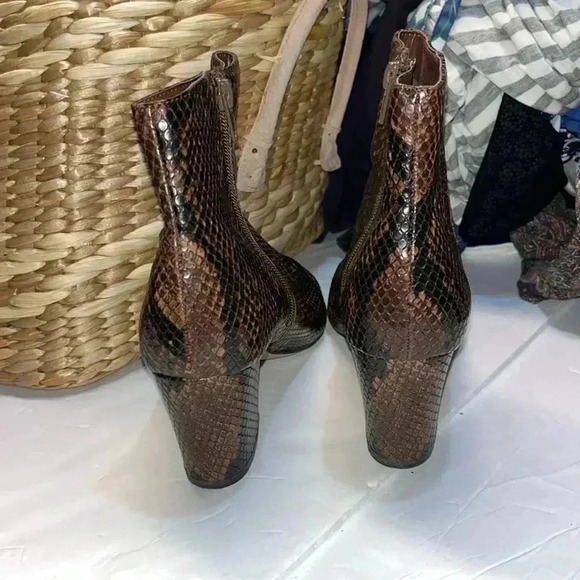 Steve Madden Jillian Snake Print  Boots - Picture 4 of 7